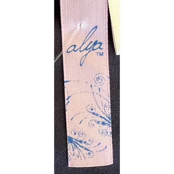 NEW Francesca's Alya Womens Black White Long Sleeve Tulip Hem Alya Midi Shift - Picture 6 of 9